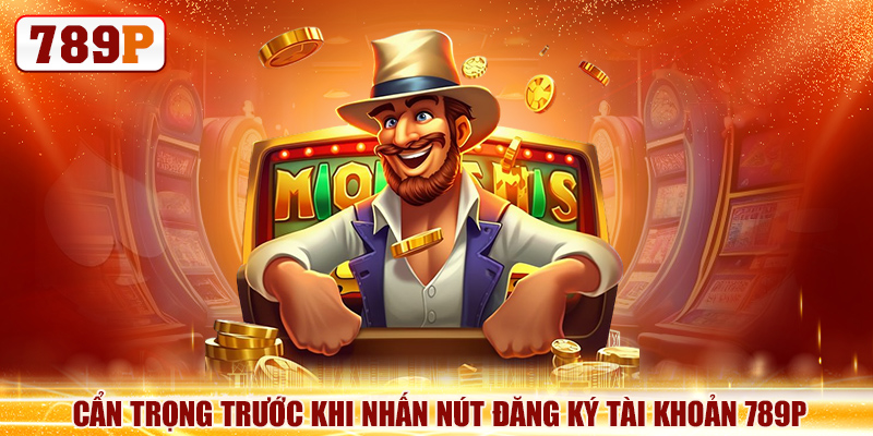 Cẩn trọng trước khi nhấn nút đăng ký tài khoản 789P